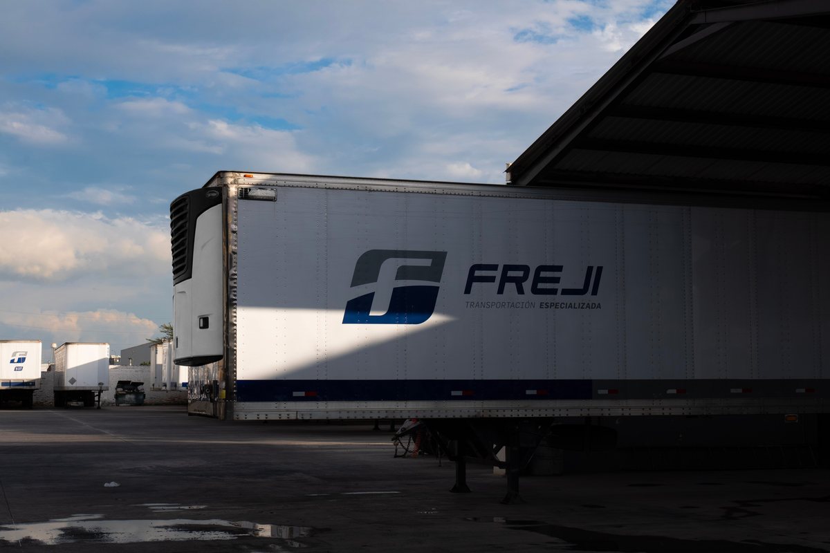 Unidad de caja de Freji en operación